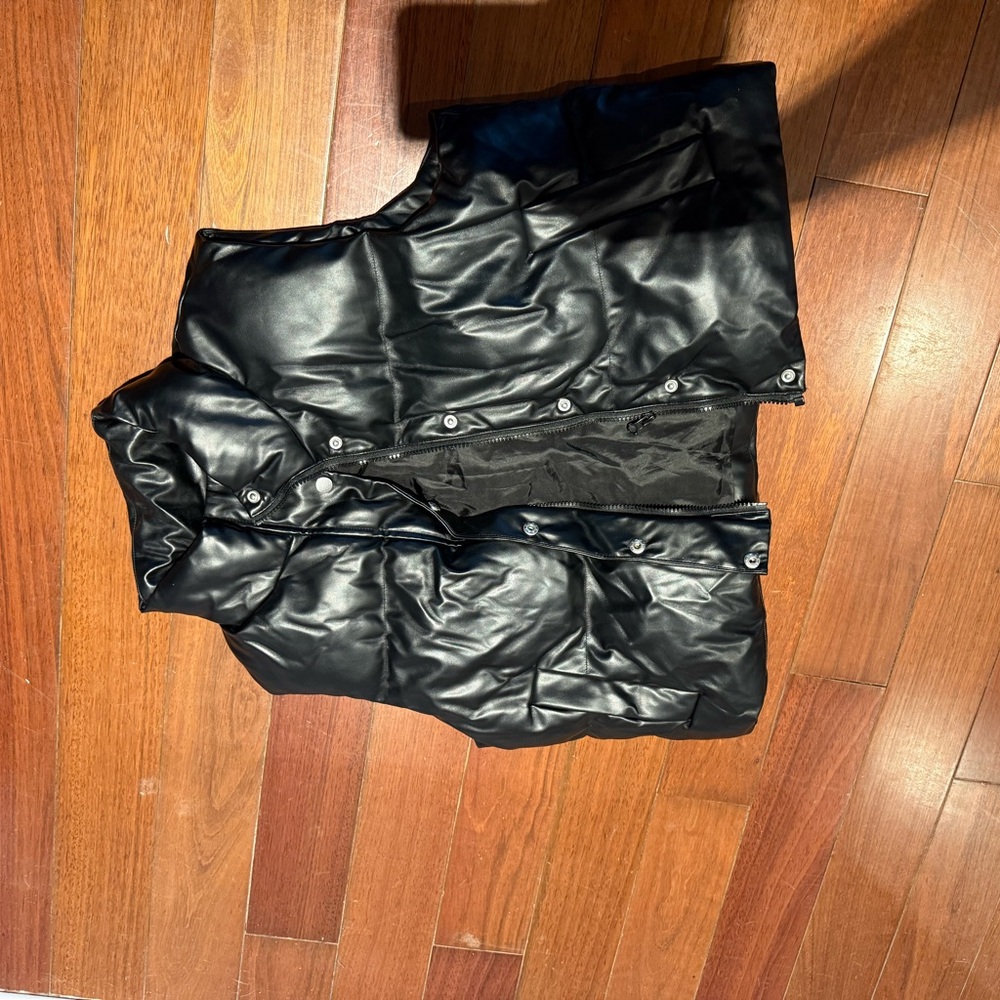 Black Puffer Vest